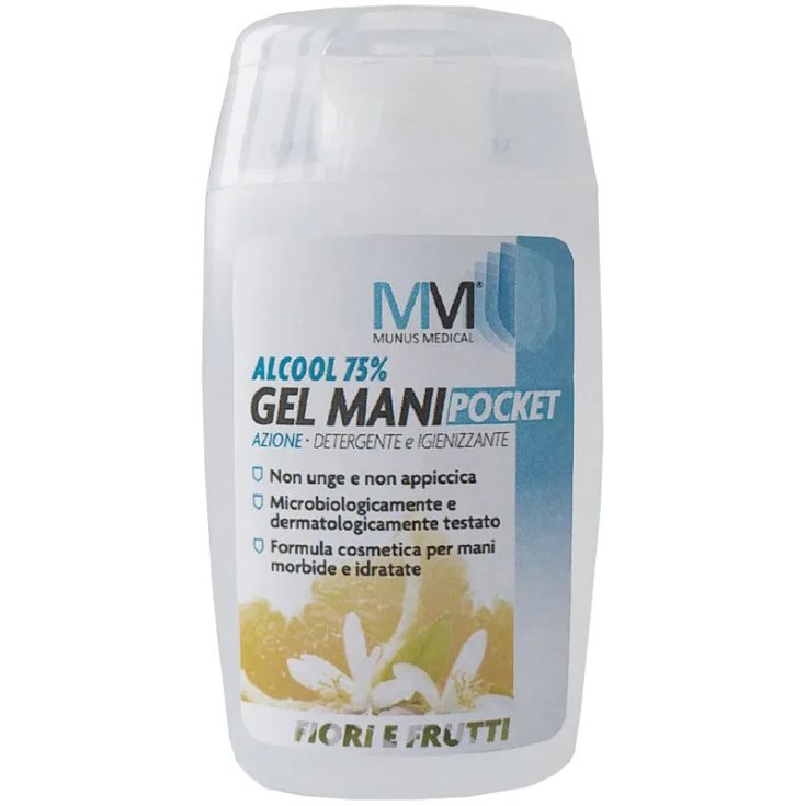 Munus gel igienizzante mani profumo fiori 100 ml