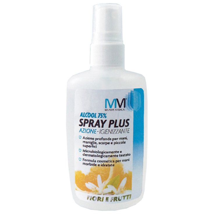 Munus Medical Spray Igienizzante Mani e Superfici Fiori&Frutta 110ml