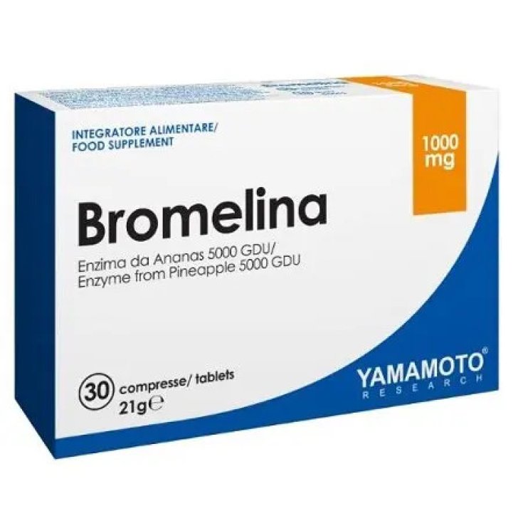 Yamamoto Bromelina 30 Compresse