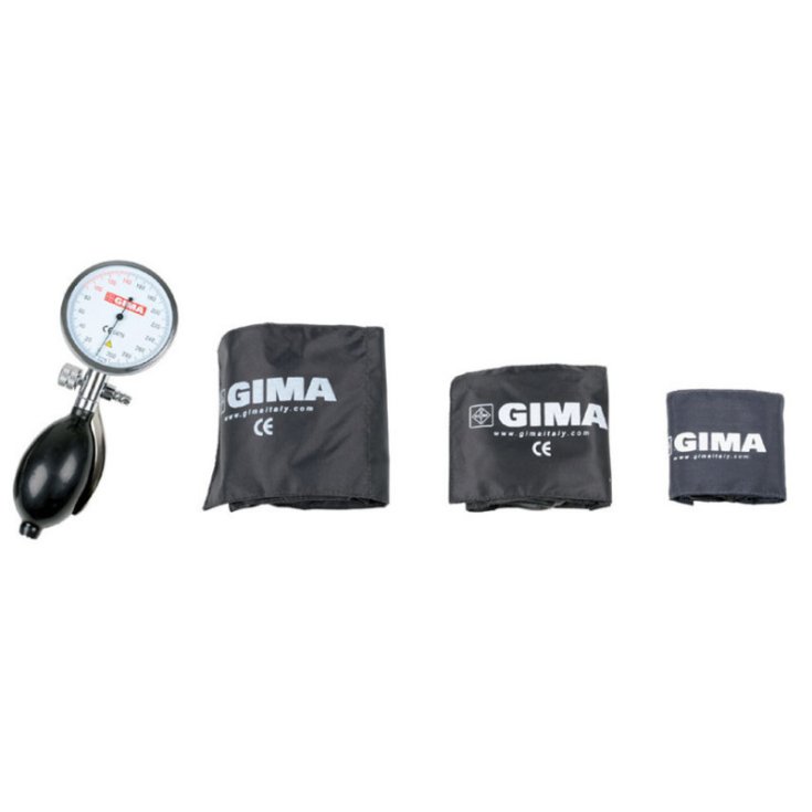 Gima Kit Sfigmomanometro Sirio Pediatrico con 3 Bracciali