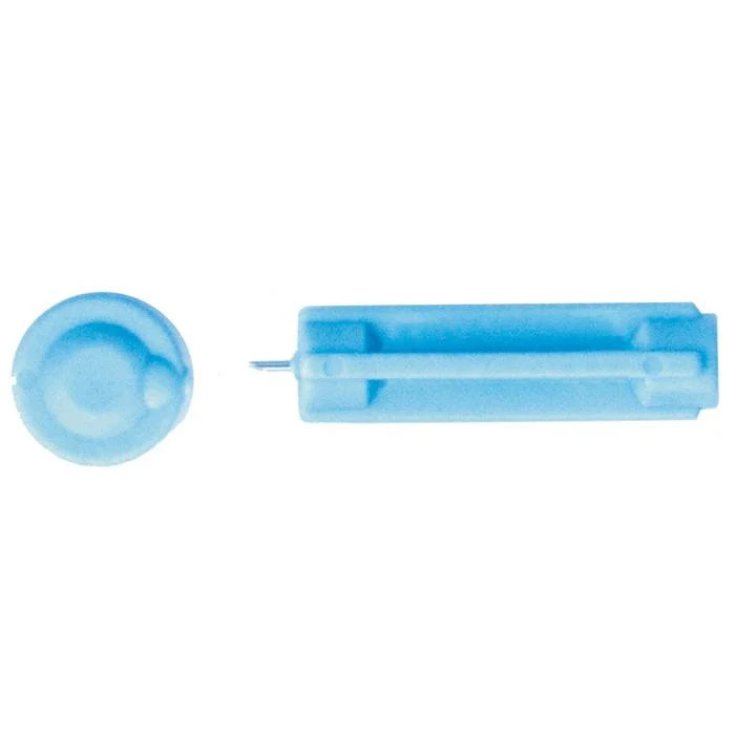 Gima Lancette Pungidito Automatiche G21, Gialle - 100 Pezzi