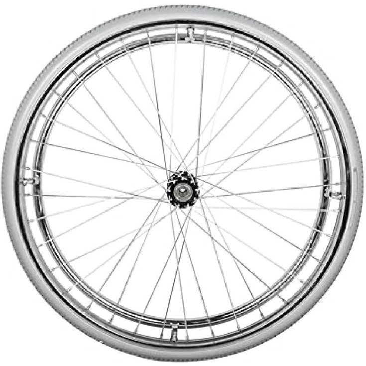 Gima Ruota Posteriore Pneumatica di Ricambio per Carrozzina, 61 cm
