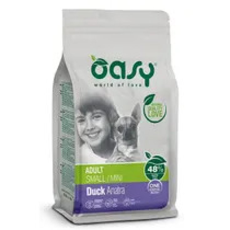 Wonderfood Oasy One Animal Protein Adult Small Mini Anatra, 800g