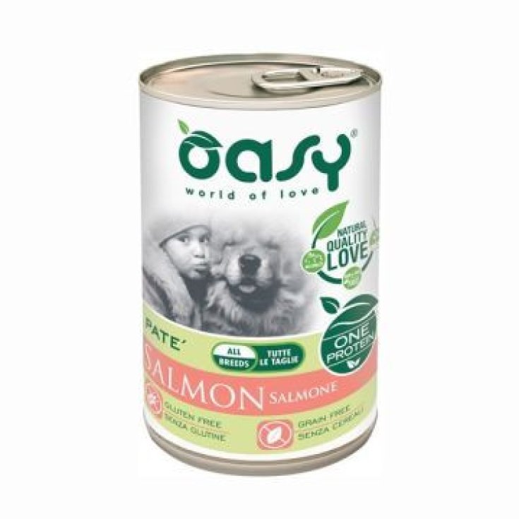 Oasy One Adult Medium Large Anatra, Alimento Umido per Cani