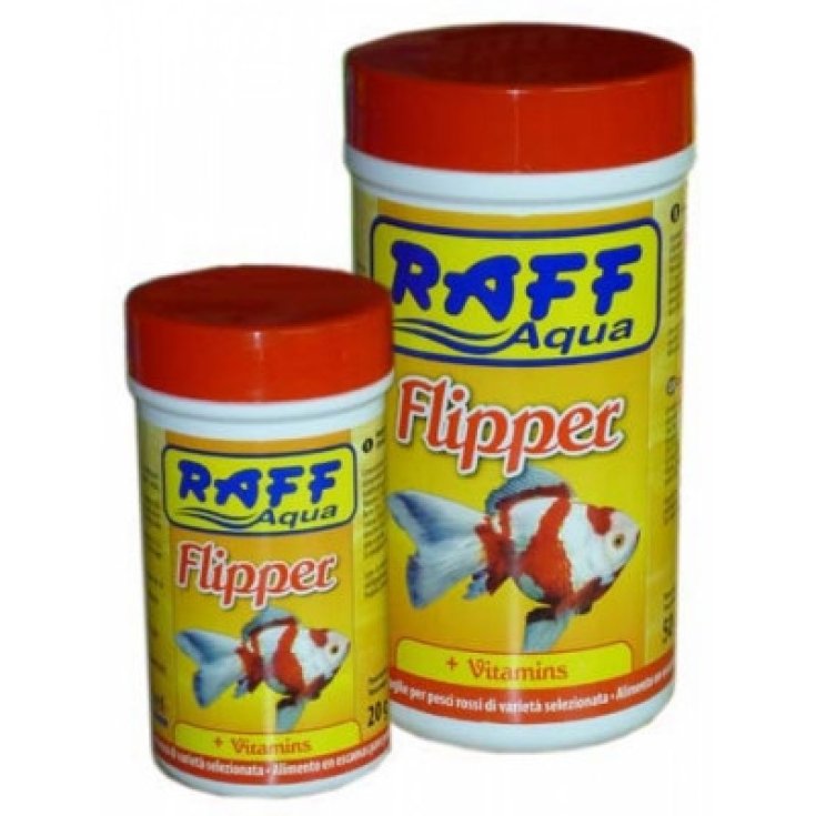 Raff Flipper Mangime in Scaglie per Pesci Rossi 50g