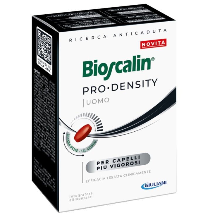 Bioscalin Pro Density Uomo Integratore per Capelli Forti 30 Compresse