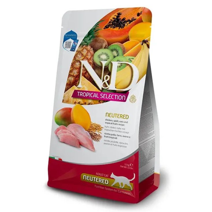 Russo Mangimi N&D Cat Tropical Pollo Sterilizzato 1.5kg