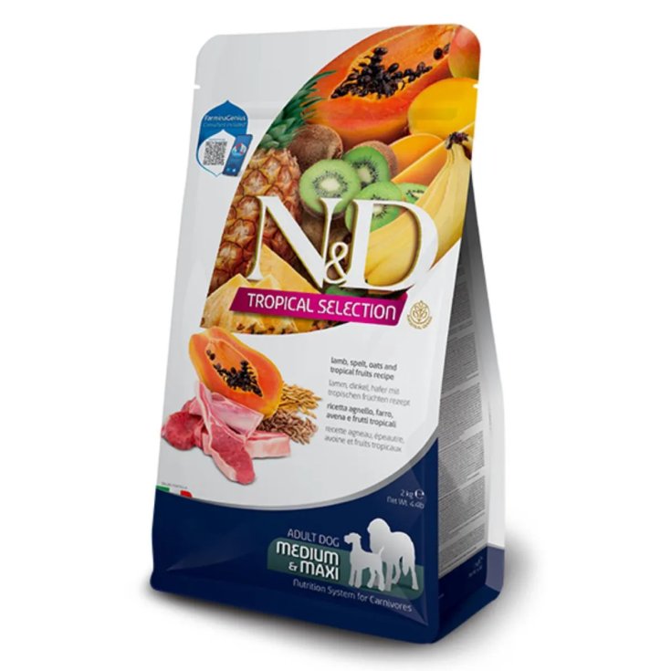 Russo Mangimi N&D Agnello Adulto Tropical Selection 2kg