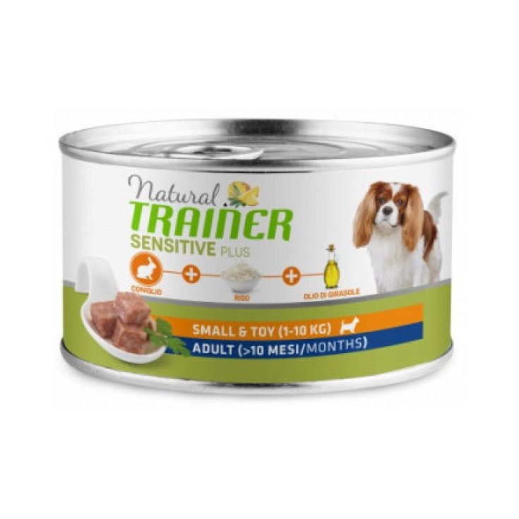 Natural Trainer Alimento Umido Adult Small Toy Coniglio e Riso 150 g