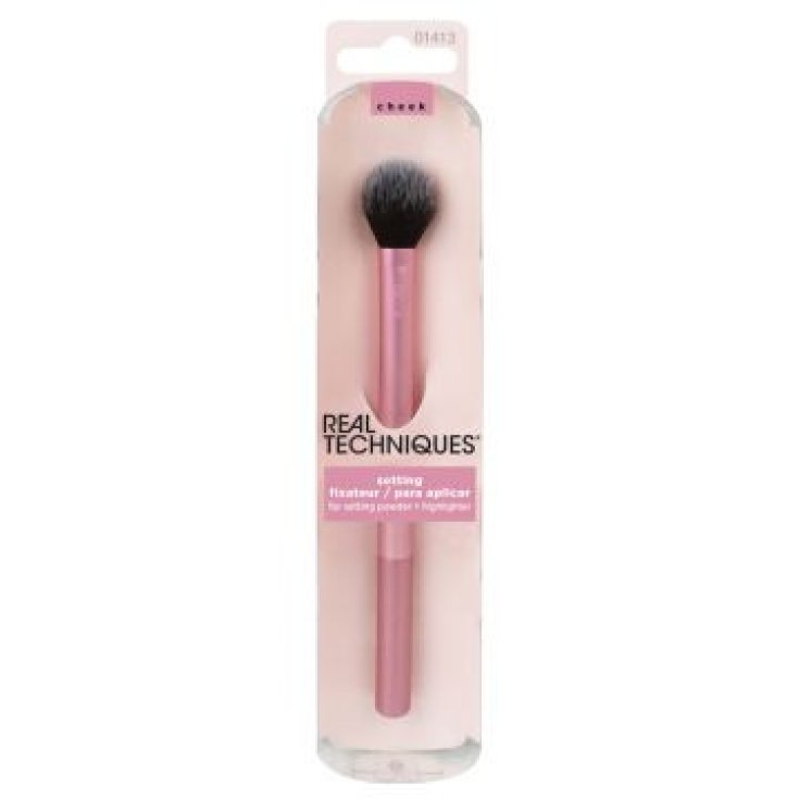 Real Techniques Pennello Fissaggio Makeup per Cipria e Illuminanti Real Techniques Pennello Fissaggio Makeup per Cipria e Illuminanti