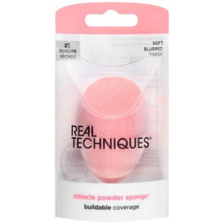 Real Techniques Miracle Powder Sponge - Spugna per Trucco