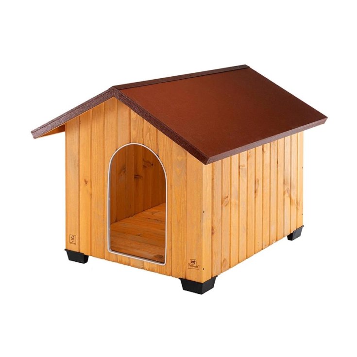 Ferplast Domus Maxi Cuccia per Cani in Legno 107,5x130x103 cm