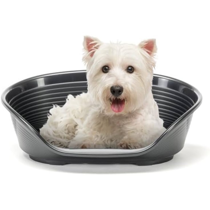 Ferplast Siesta Deluxe 2 Bianco, Cuccia per Cani e Gatti