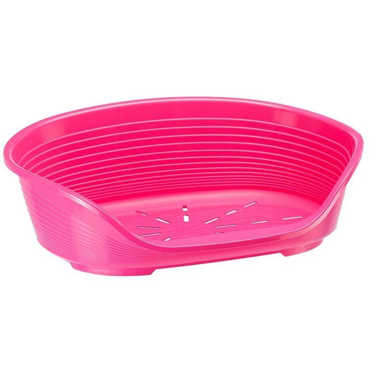 Ferplast Siesta Deluxe 4 Cuccia Cane Gatto Rosa in Plastica