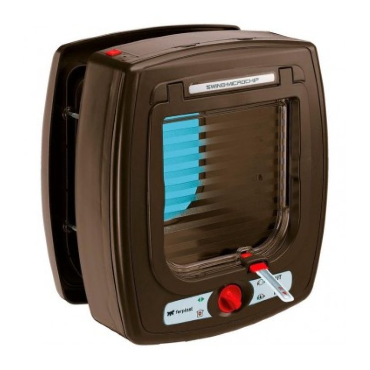 Ferplast Swing Microchip Gattaiola Marrone con Microchip