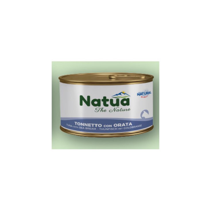 Natua Alimento Umido Gatti Tonnetto e Orata, 85 g