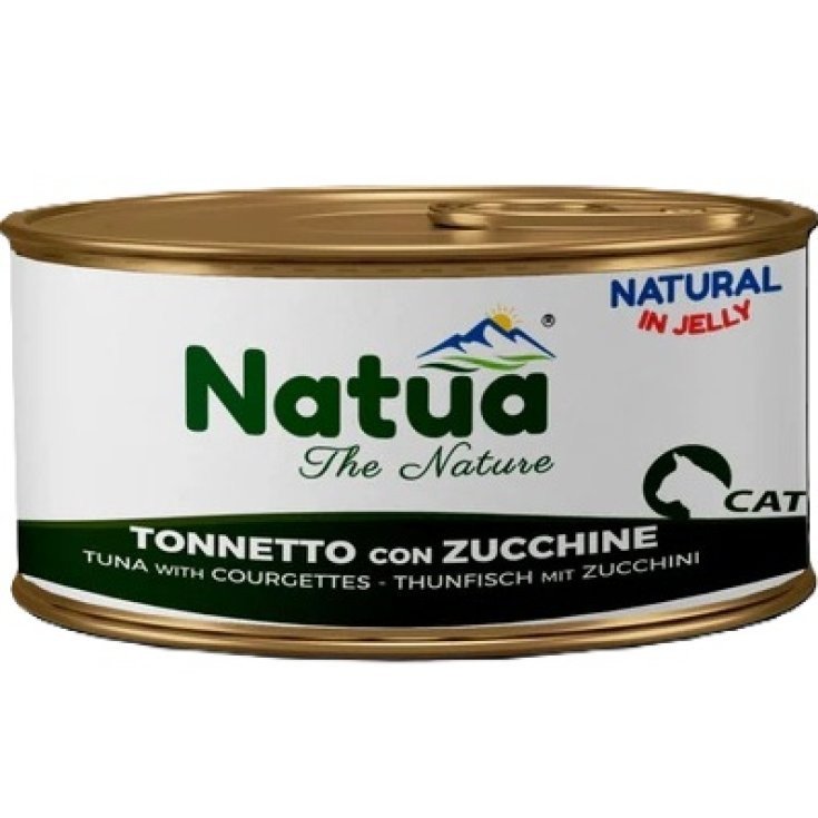 Natua Alimento per Gatti Tonno e Calamari in Gelatina 85g