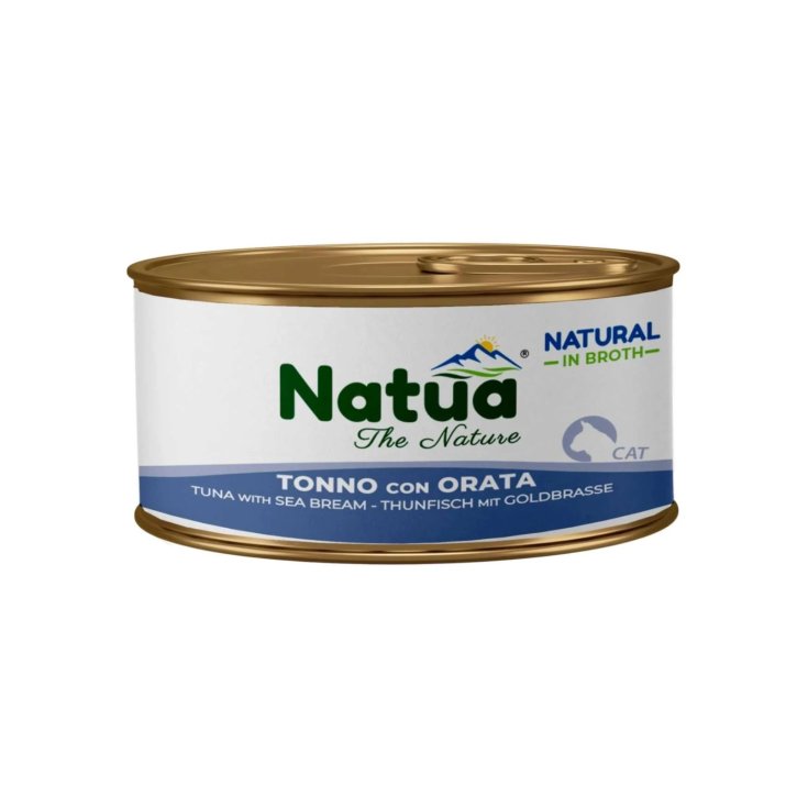 Natua Brodo per Gatto Tonno con Orata 85g