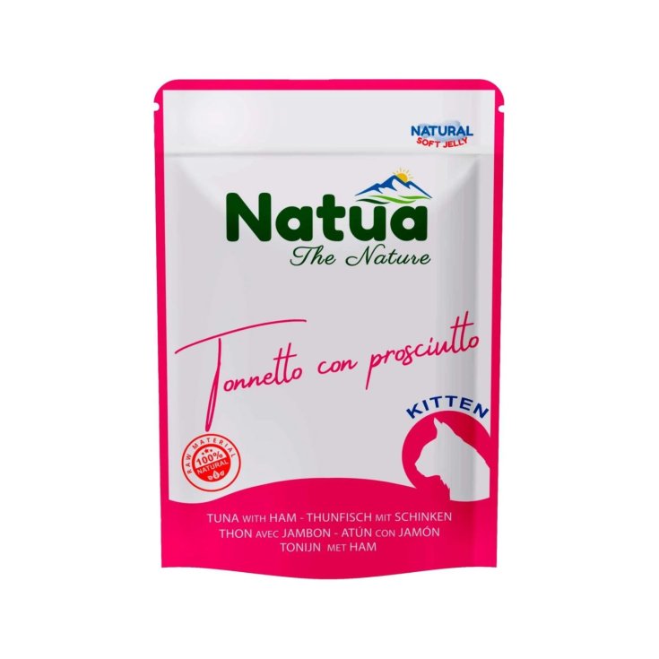Natua Kitten Tonno e Prosciutto in Gelatina Morbida 70 g