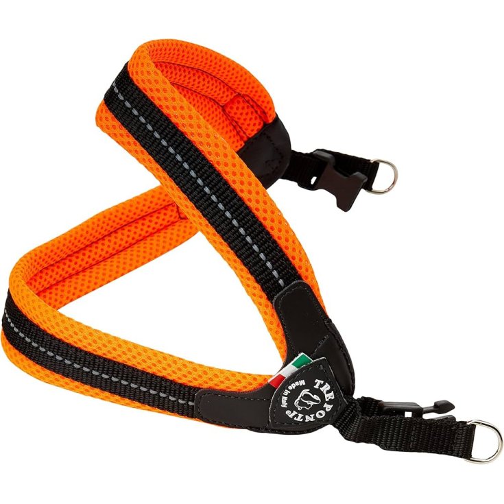 Collare per Cani Tre Ponti Easy Fit Rete Click Arancio Camo Taglia 3