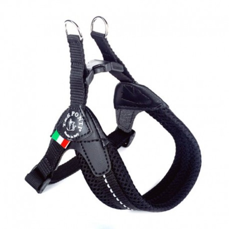 Tre Ponti Pettorina Easy Fit Rete Nero Taglia 3