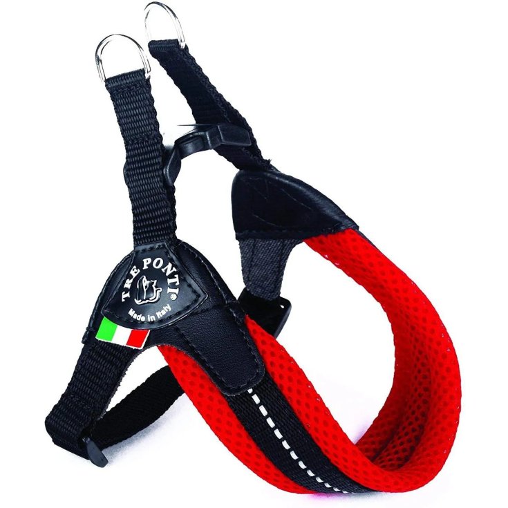 Tre Ponti Easy Fit Pettorina Regolabile Rosso Camo