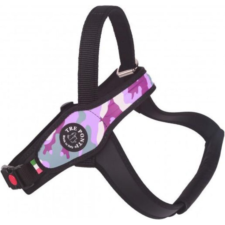 Tre Ponti Primo Onyx Rosa Camo XL Collare per Cani
