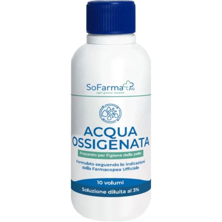 SoFarmaPi&ugrave; Acqua Ossigenata 10 Volumi, 250 ml