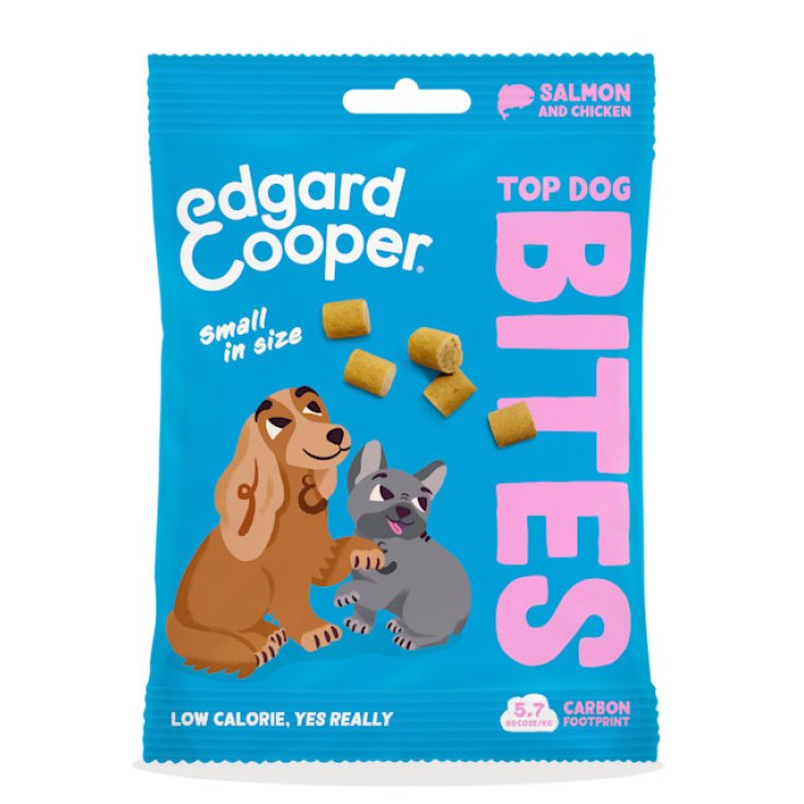 Edgard & Cooper Bocconcini Top Dog Salmone e Pollo 50g per Cani