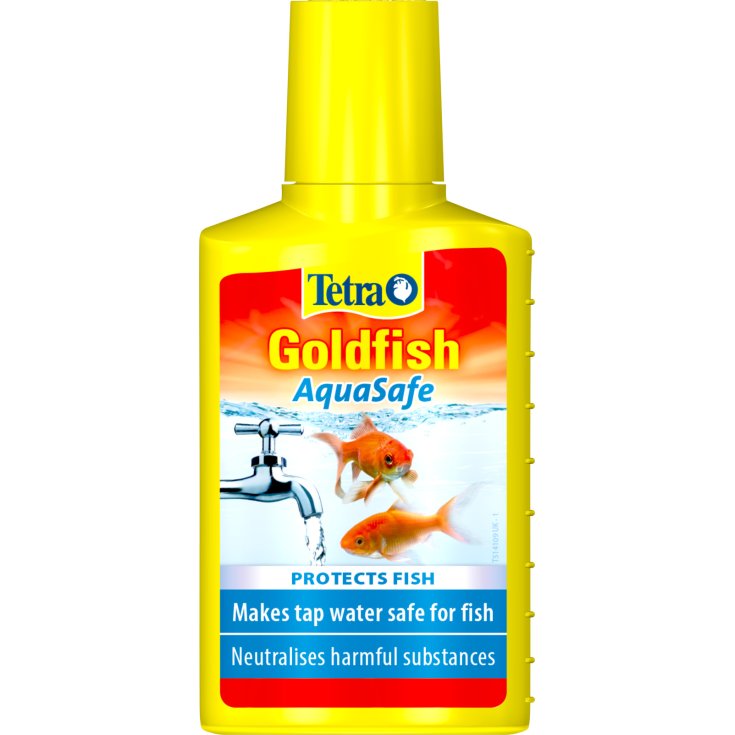 Tetra Goldfish Aquasafe 100ml, Trattamento Acqua per Acquario