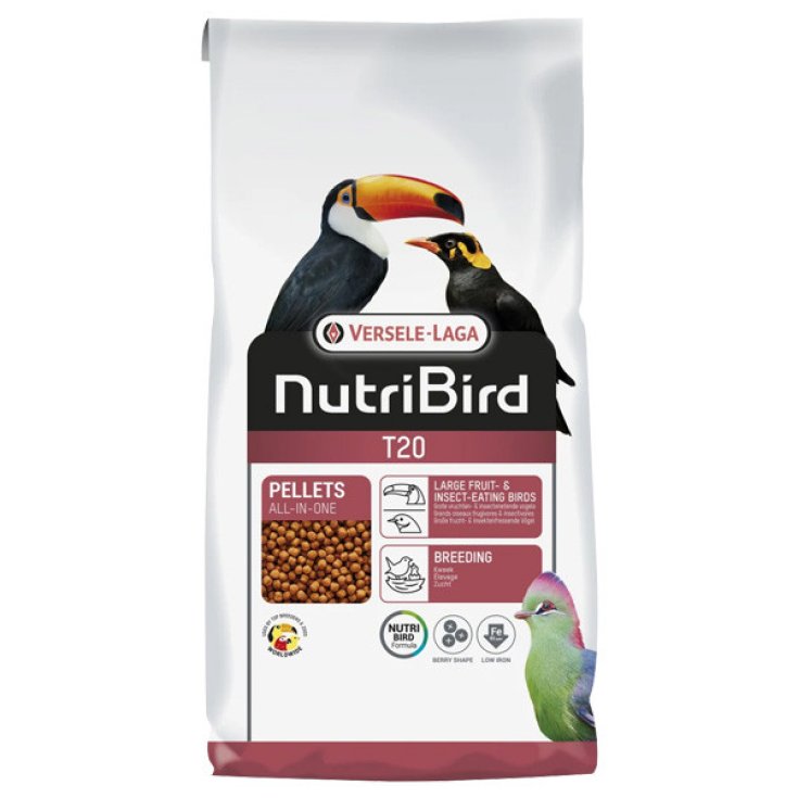 Versele-Laga NutriBird P15 Tropical, Alimento per Pappagalli 10 Kg