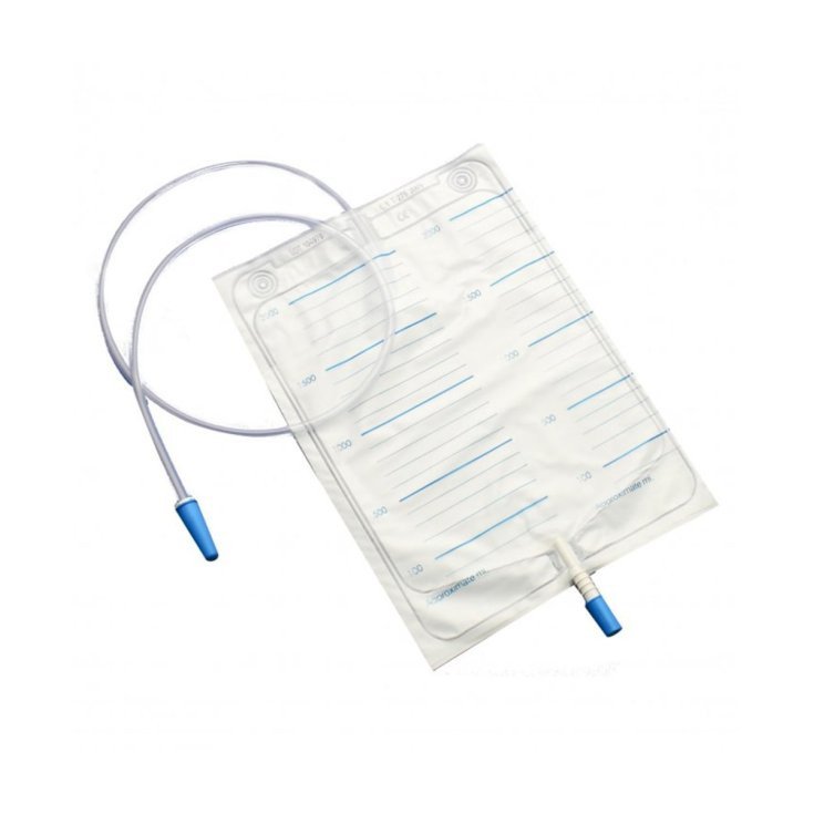 Diacare Sacca Urina 2L con Rubinetto, 130cm