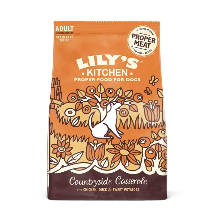 Lily's Kitchen Countryside Casserole 7kg con Pollo e Anatra per Cani Adulti
