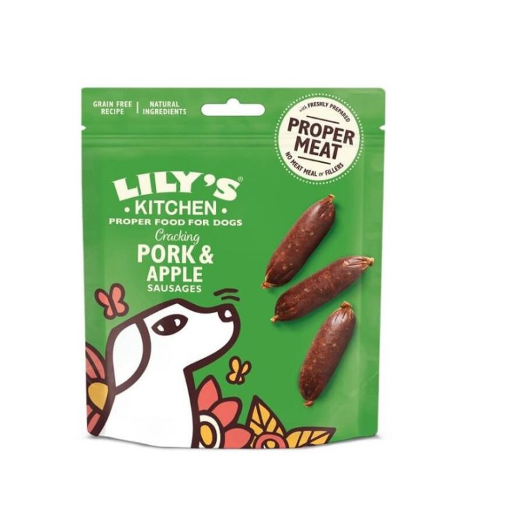 Lily's Kitchen Snack per Cani Maiale e Mela 70 g