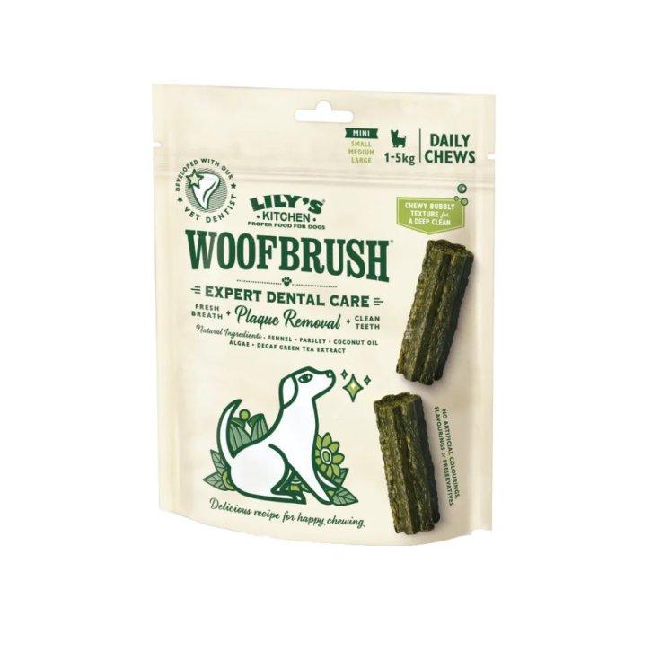 Lily's Kitchen Woofbrush Snack Dentale Naturale Mini Cani 10x13g