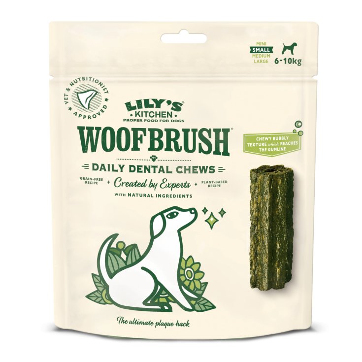 Nestl&eacute; Snacks Woofbrush Dentale per Cani Taglia Piccola 154g
