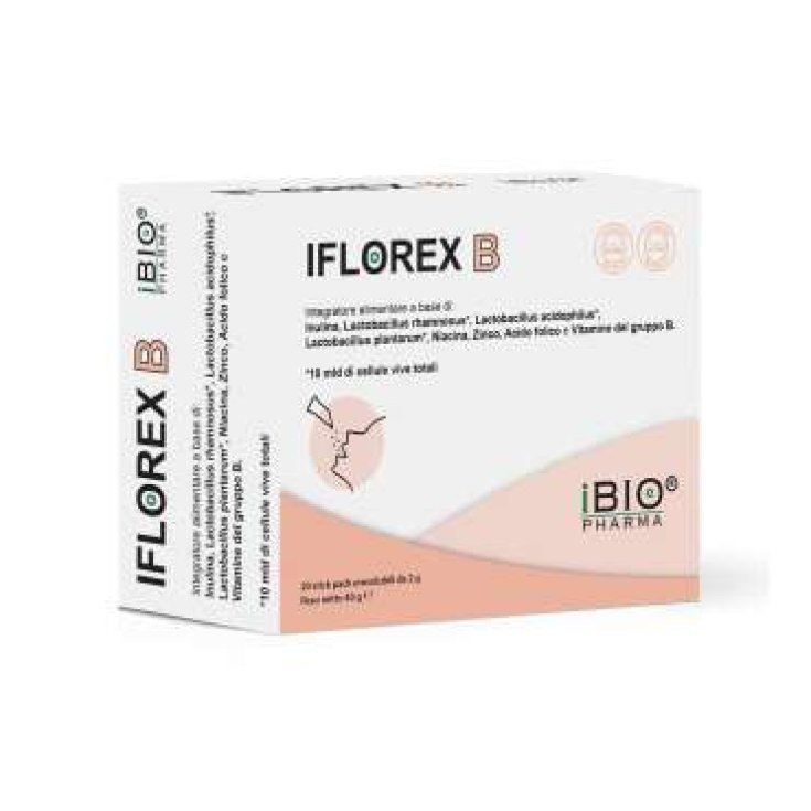Ibiopharma Iflorex Integratore Alimentare, 30 Capsule