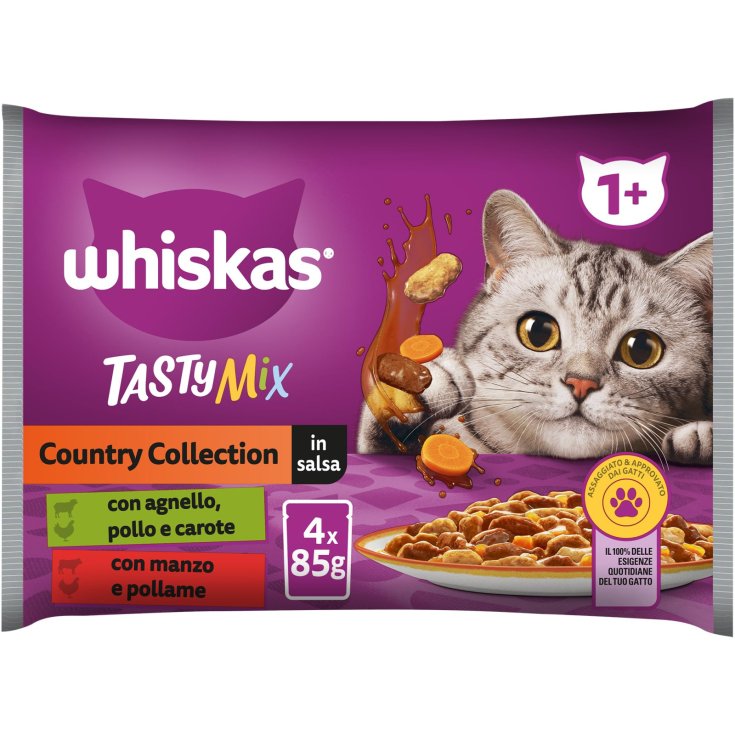 Whiskas Tasty Mix Country Col Croccantini Gatto 340g