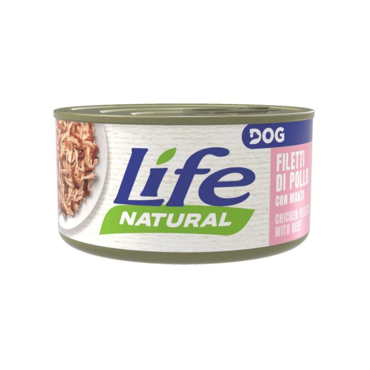 Life Pet Care Filetti di Pollo e Manzo per Cani 90G