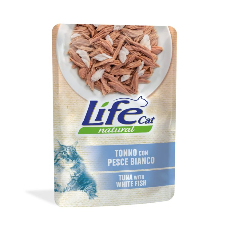 Life Petcare Tonno Pesce Bianco 70g