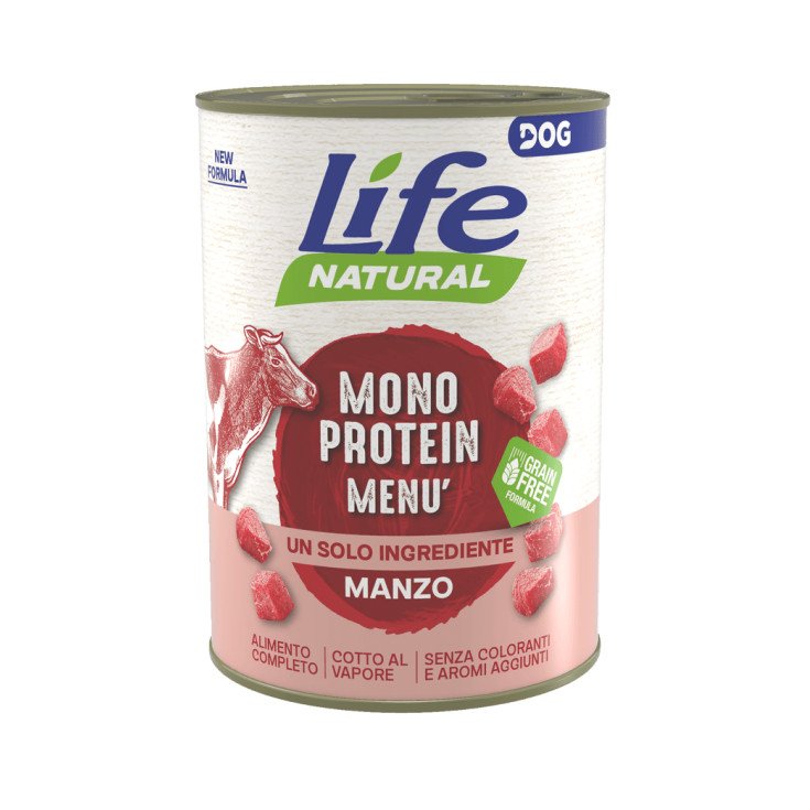 Life Petcare Manzo Coniglio Salmone 100 G 12 Pz