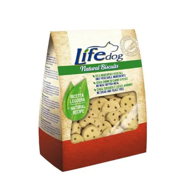 Life Petcare Biscotti Naturali per Cani Vaniglia a Forma di Bottoni 500g