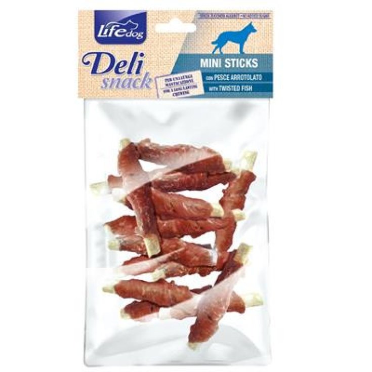 Life Petcare Ministick Masticativi al Pesce per Cani, 100 g