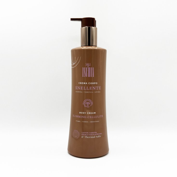 Progre' Srl Sali di Ischia Crema Corpo Anti Cellulite Snellente, 500 ml