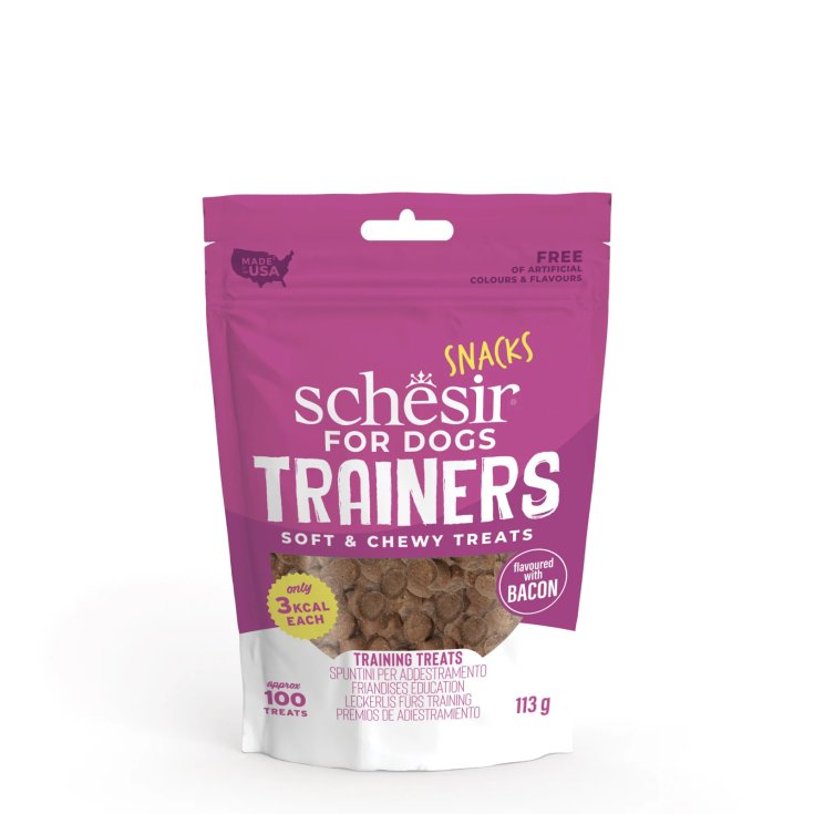 Schesir Snack Addestramento Cani Bacon 113 g