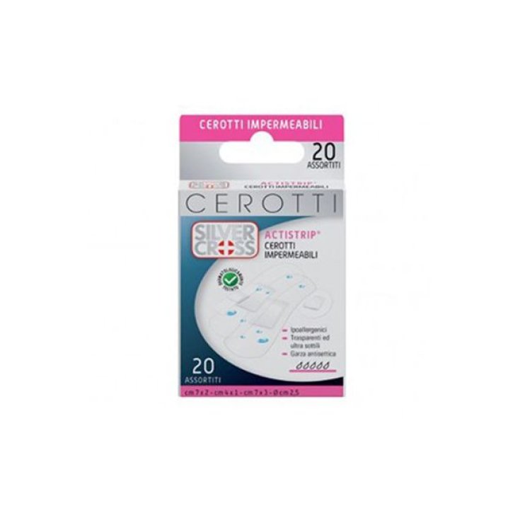 Silvercross Actistrip Cerotti Impermeabili Assortiti, Misure Diverse
