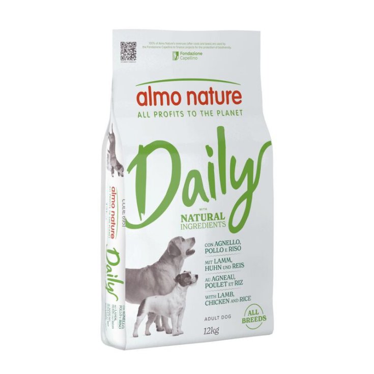 Almo Nature Daily Dog Agnello Pollo Riso 12kg - Alimento Cani