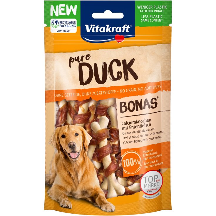 Vitakraft Duck Bonas Calcio Bones Anatra 80 g