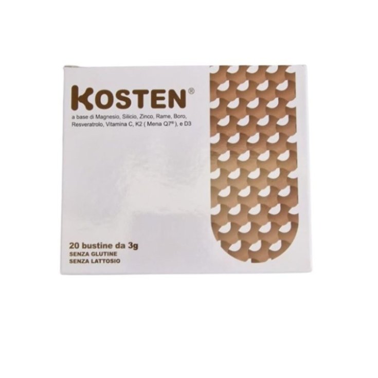 Terbiol Farmaceutici Kosten Integratore Alimentare Vitamine C, D e K2, Magnesio, Zinco 20 Bustine