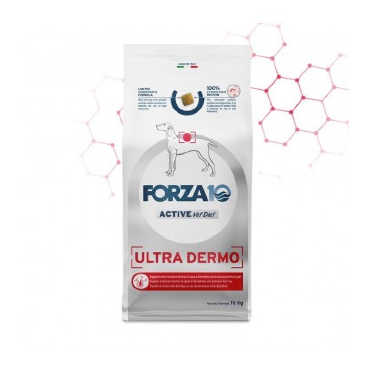 Forza 10 Ultra Dermo Active Vet Diet Alimento per Cani 10 kg